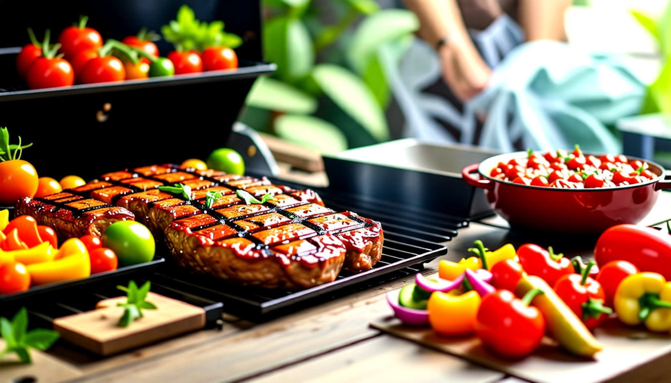 The Sensory Experience Associated with Barbecuing and Barbequing