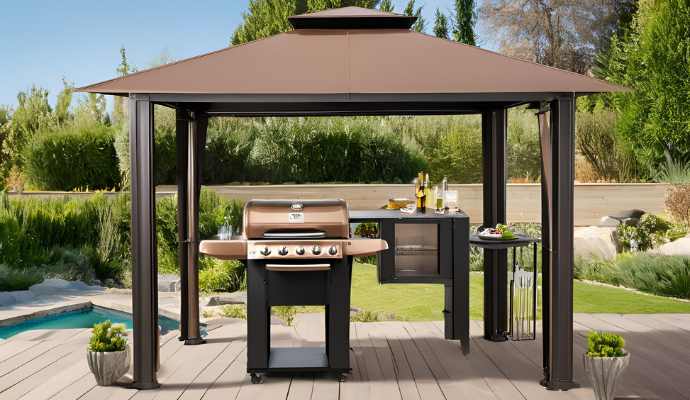 Bbq Gazebo Replacement Canopy