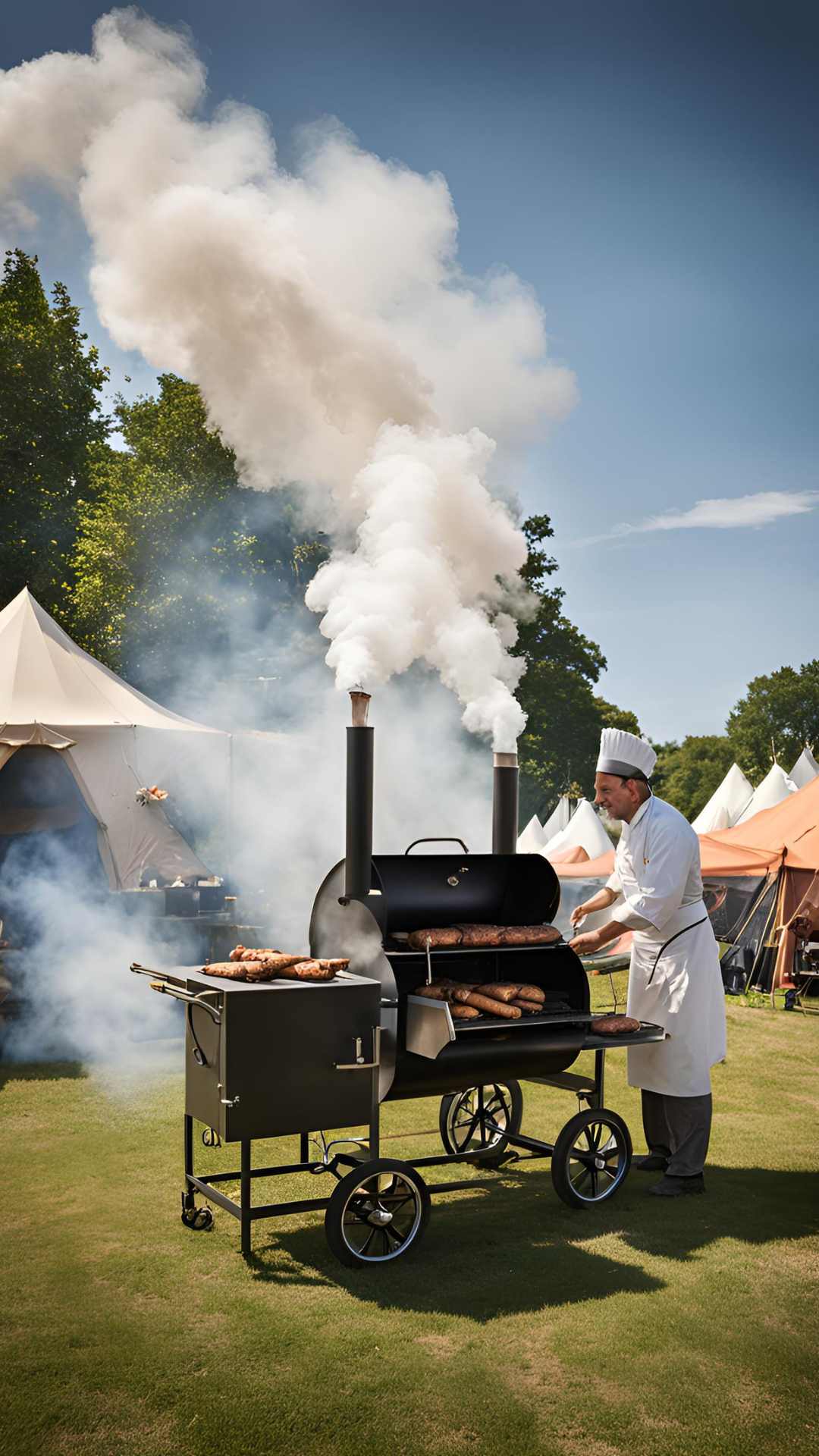 Bbq Pit On Wheels