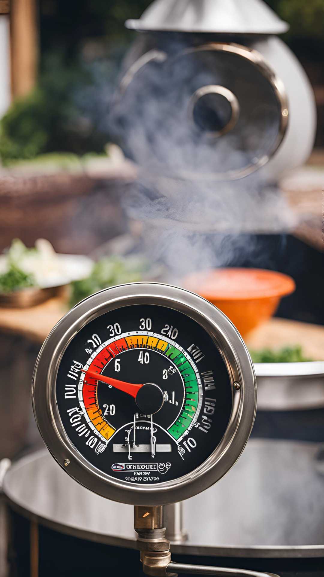 Bbq Pit Temperature Gauge