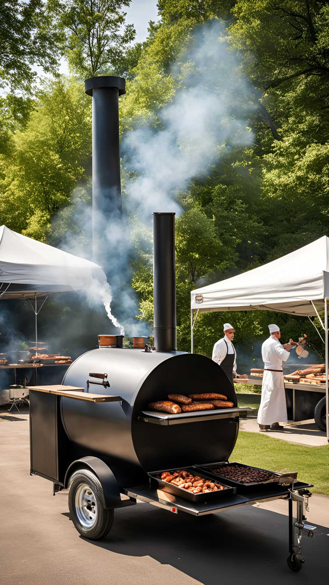 Bbq Pits On Wheels