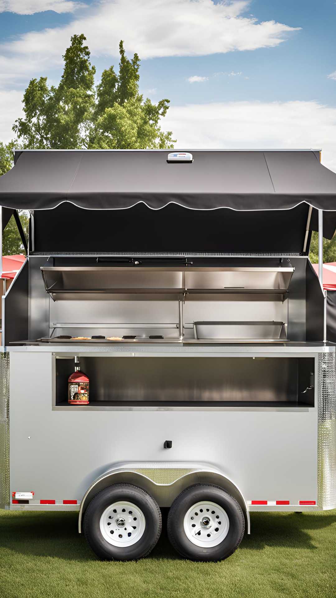 Bbq Porch Trailer For Sale