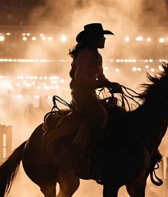 Bricks Broncs and BBQ Rodeo Action