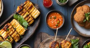 Global Flavors International Vegetarian BBQ Recipes