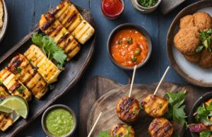 Global Flavors International Vegetarian BBQ Recipes