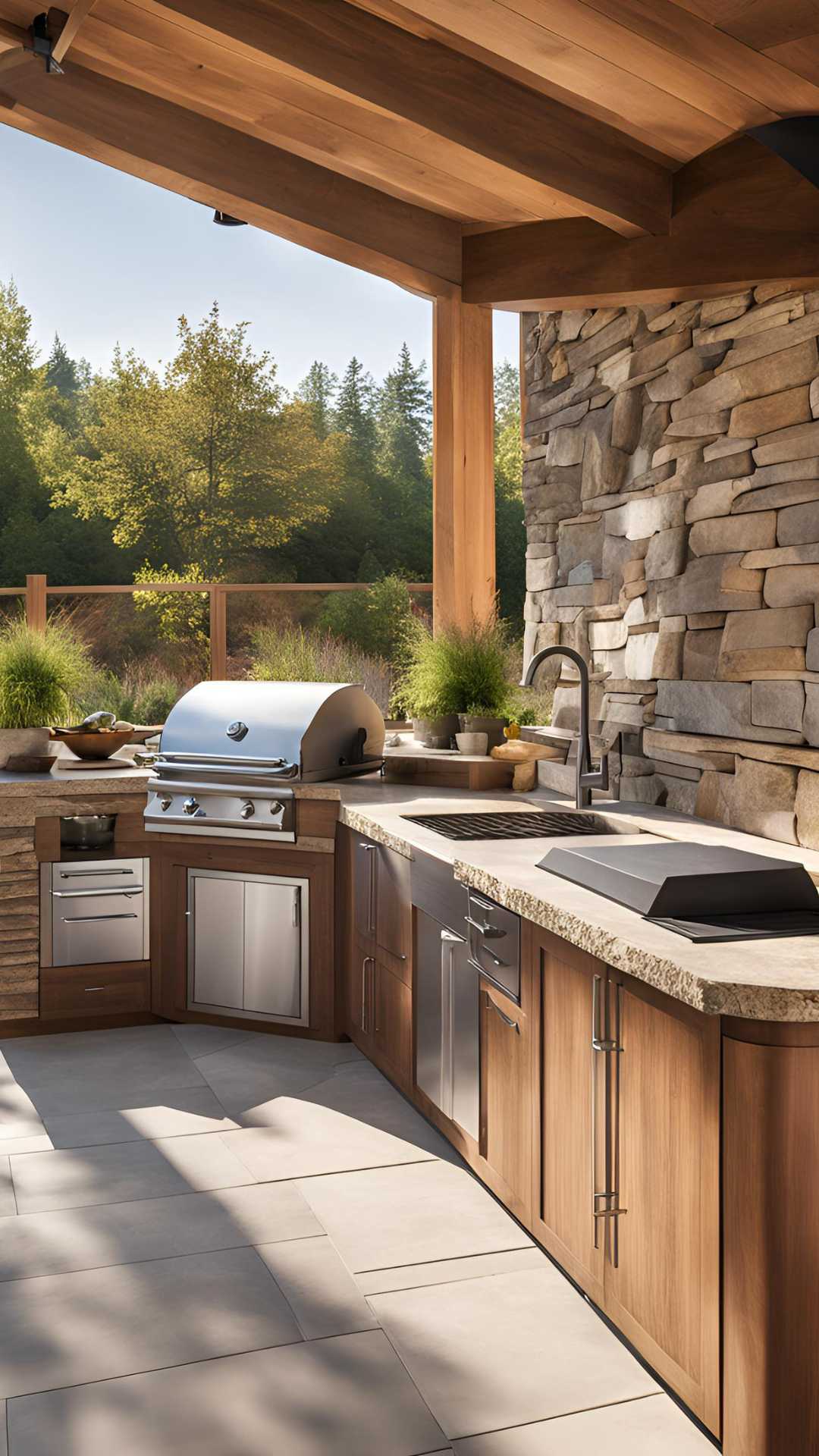 How To Design Your Outdoor Kitchen Around A Builtin Bbq Grill