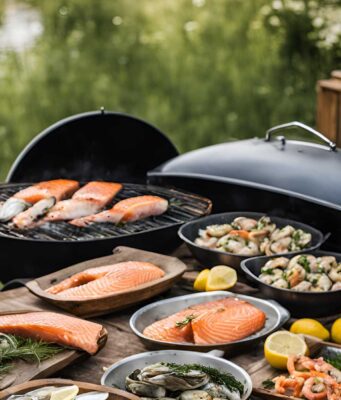 Using Cedar Planks and Grill Baskets Tools for Perfect BBQ Seafood