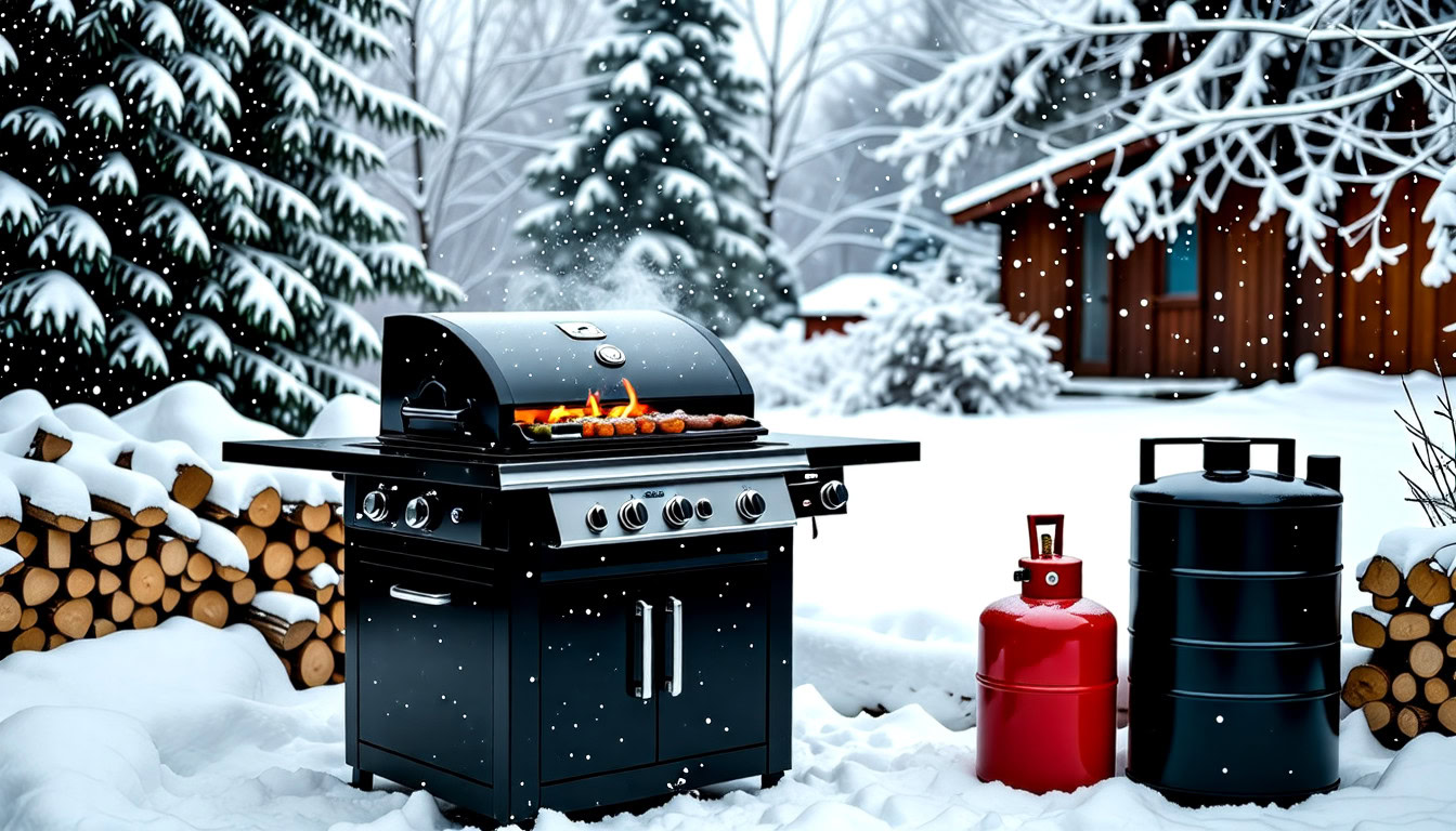 Choosing the Correct Fuel for Cold Weather Grilling