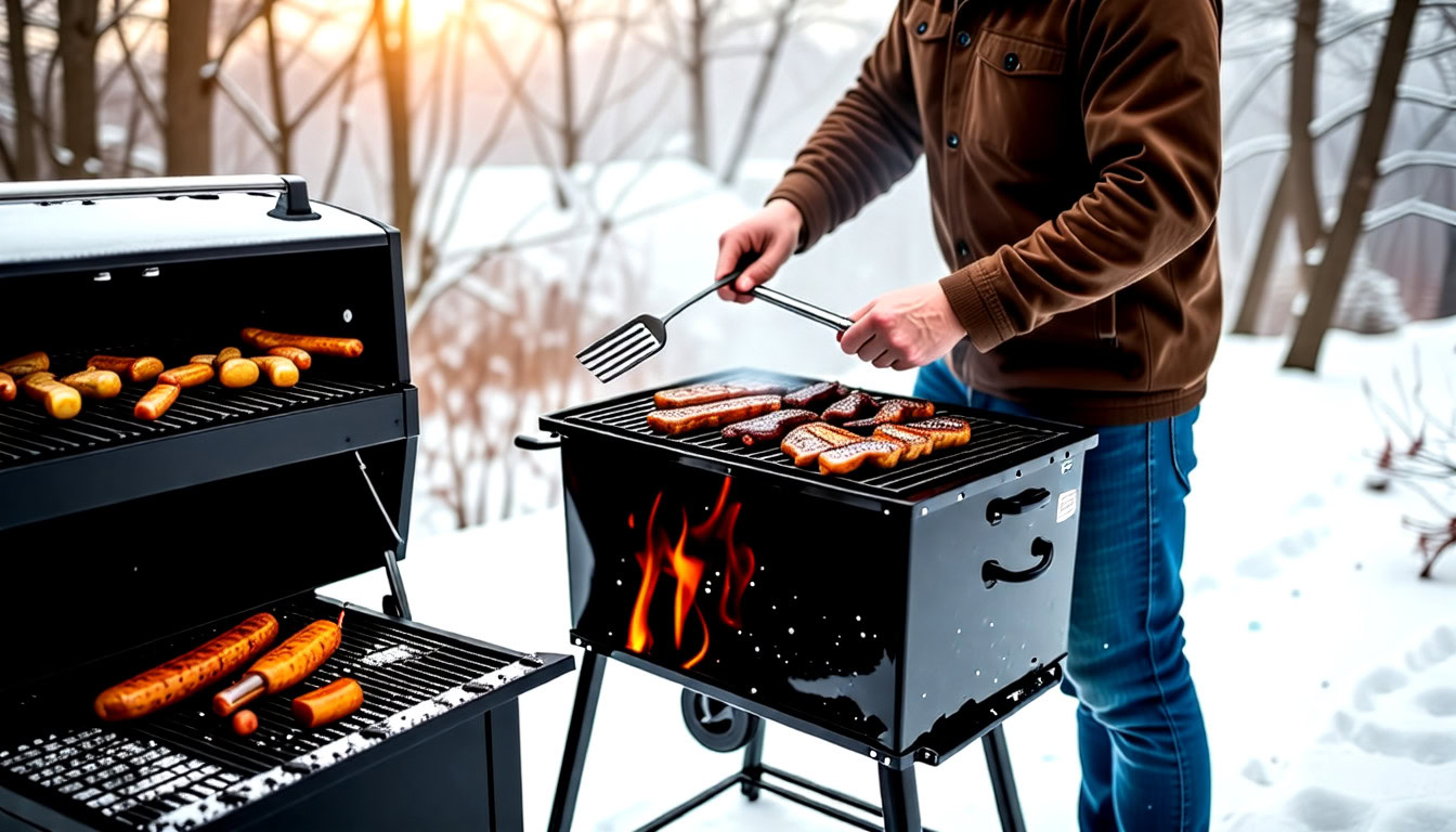 bbq during winter