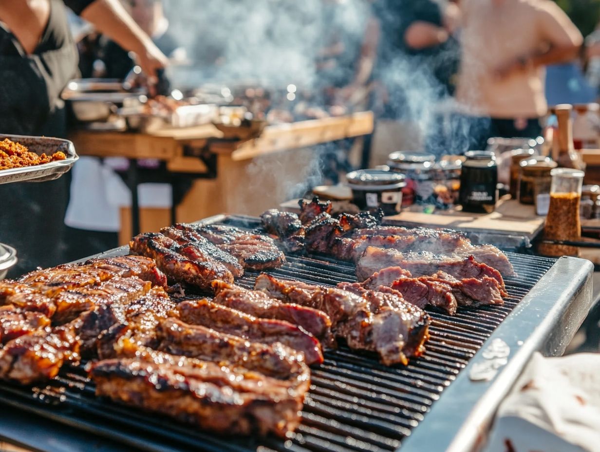 Why is a checklist important for BBQ competition prep?