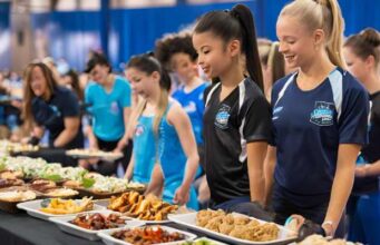 bbq-spectators-gymnastics-invitational