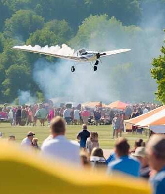 excelsior_springs_fly_in_bbq_event_airport_arrival