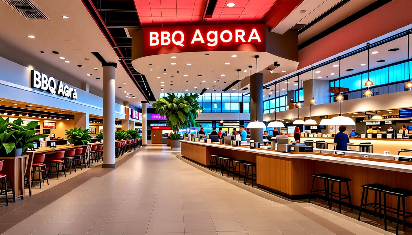 bbq agora mall