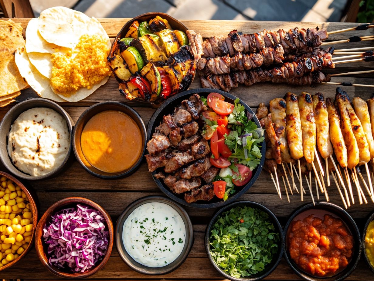 Middle Eastern BBQ Delights