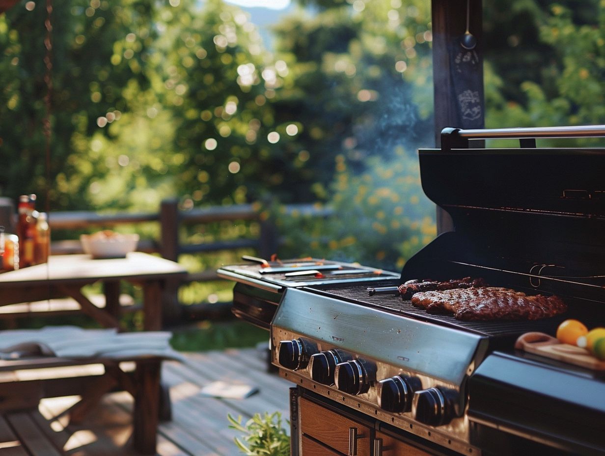 What are the essential tools for grill maintenance?