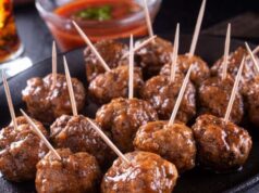 meat balls toothsticks