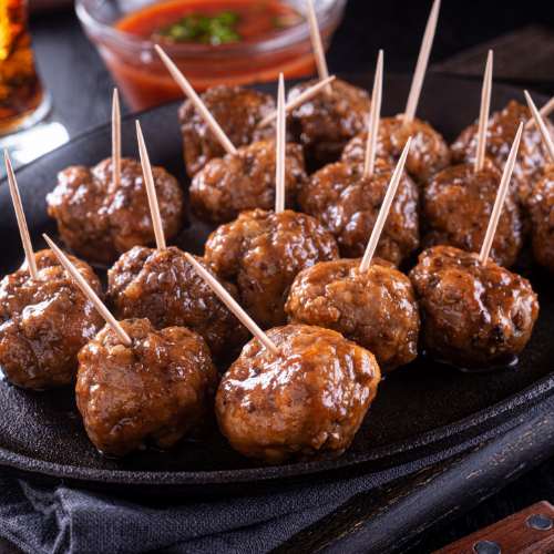 meat balls toothsticks