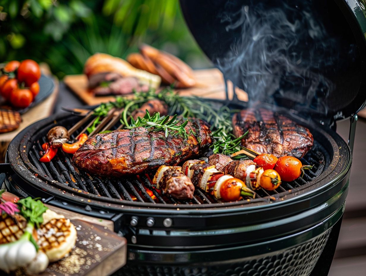 Is a Kamado grill only used for grilling?