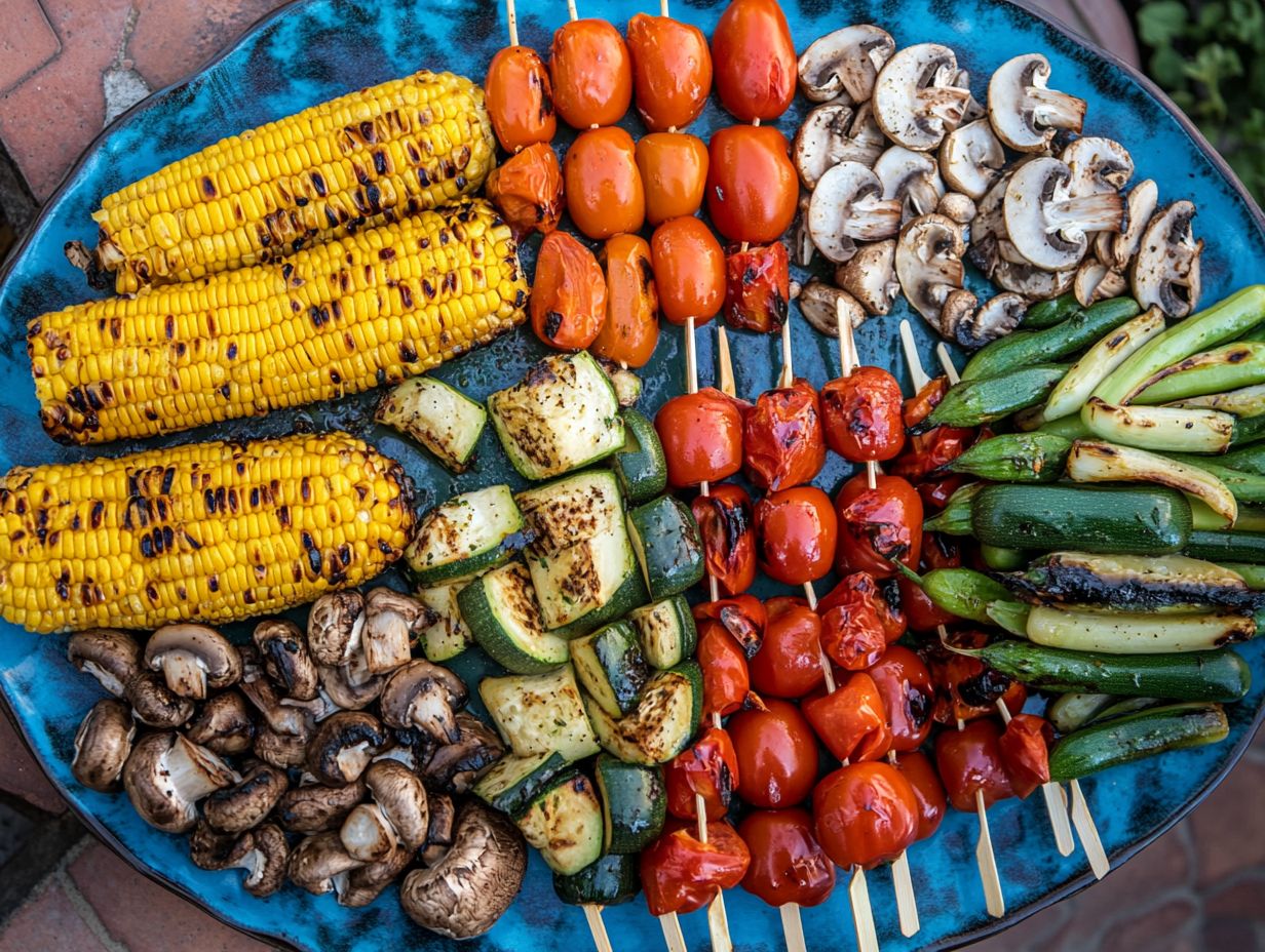 BBQ Tempeh Skewers